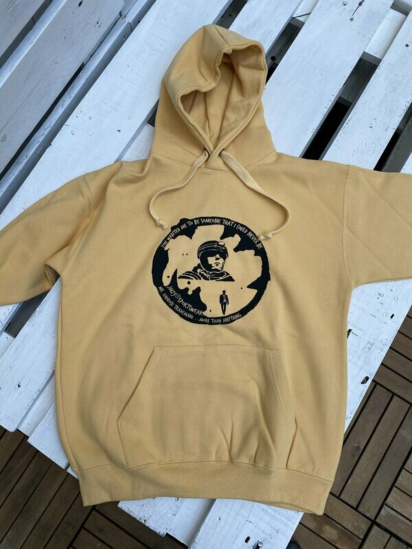 Hoody - Boy in the well - gelb - M - XXL Hoody - Boy in the well - gelb - M - XXL