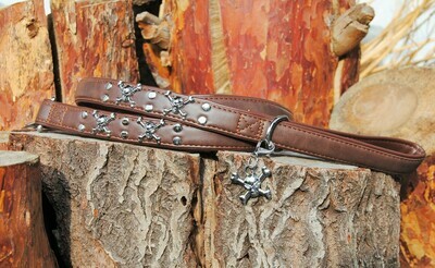 Artleather Skull Leine