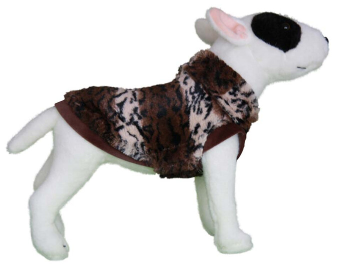 Hundemantel Supersoft Leo, Farbe/ Größe: Leopard braun M