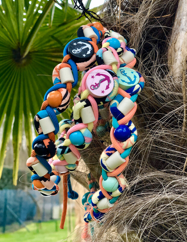 EM-Kette Summer Ethno / EM-Keramikketten / EM-Keramik Halsband gegen Zecken