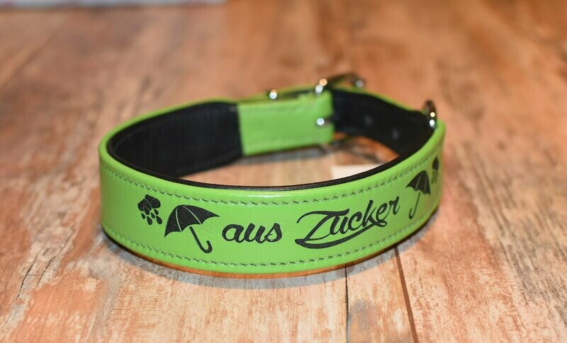 ​Lederhalsband mit Gravur 55cm