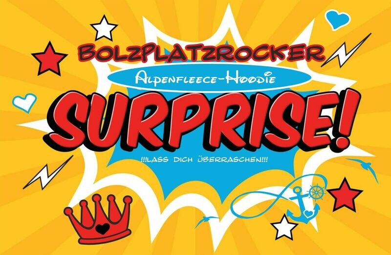Alpenfleece-Hoodie SURPRISE!!! LASS DICH ÜBERRASCHEN!