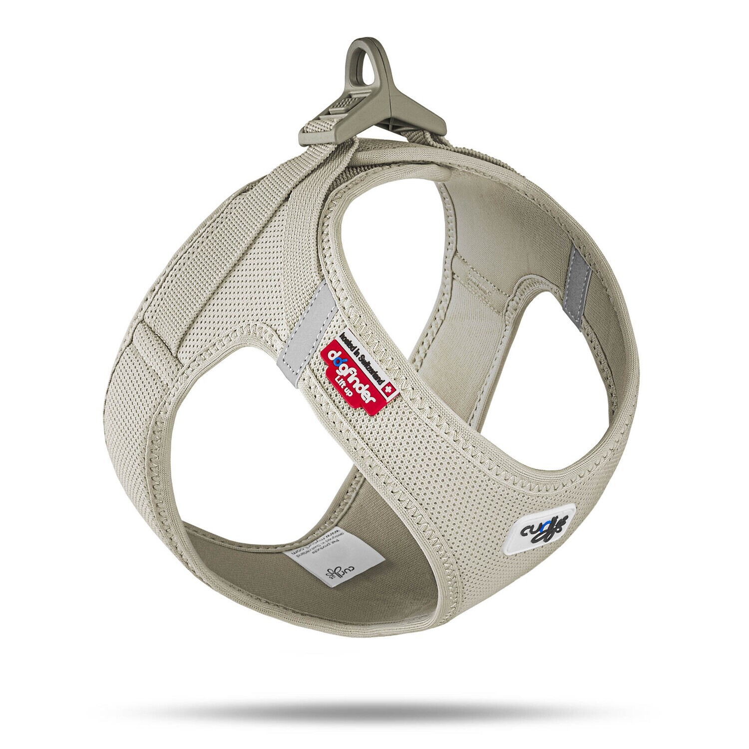 VEST HARNESS CURLI CLASP AIR-MESH, Farbe: LIGHT-TAN