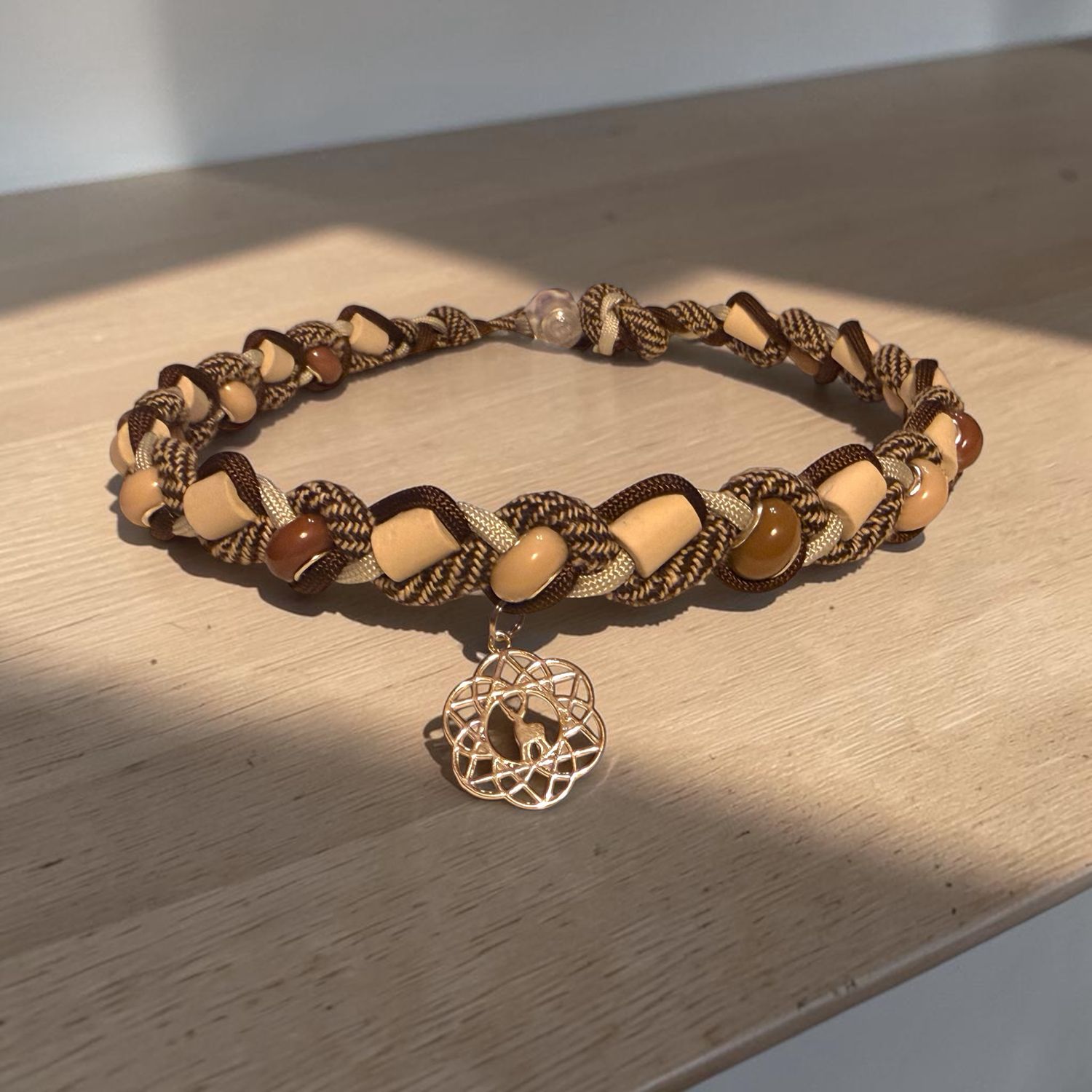 EM- Keramikkette gegen Zecken für einen Halsumfang von ca. 36-50cm