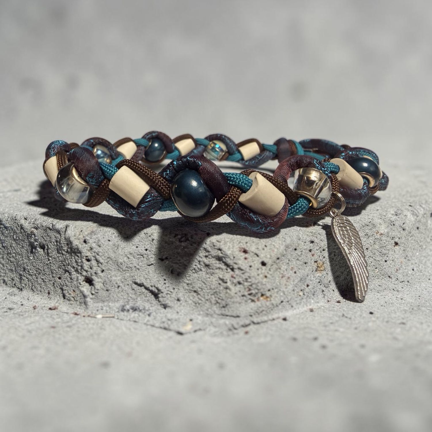 EM- Keramikkette gegen Zecken für einen Halsumfang von ca. 30-40cm