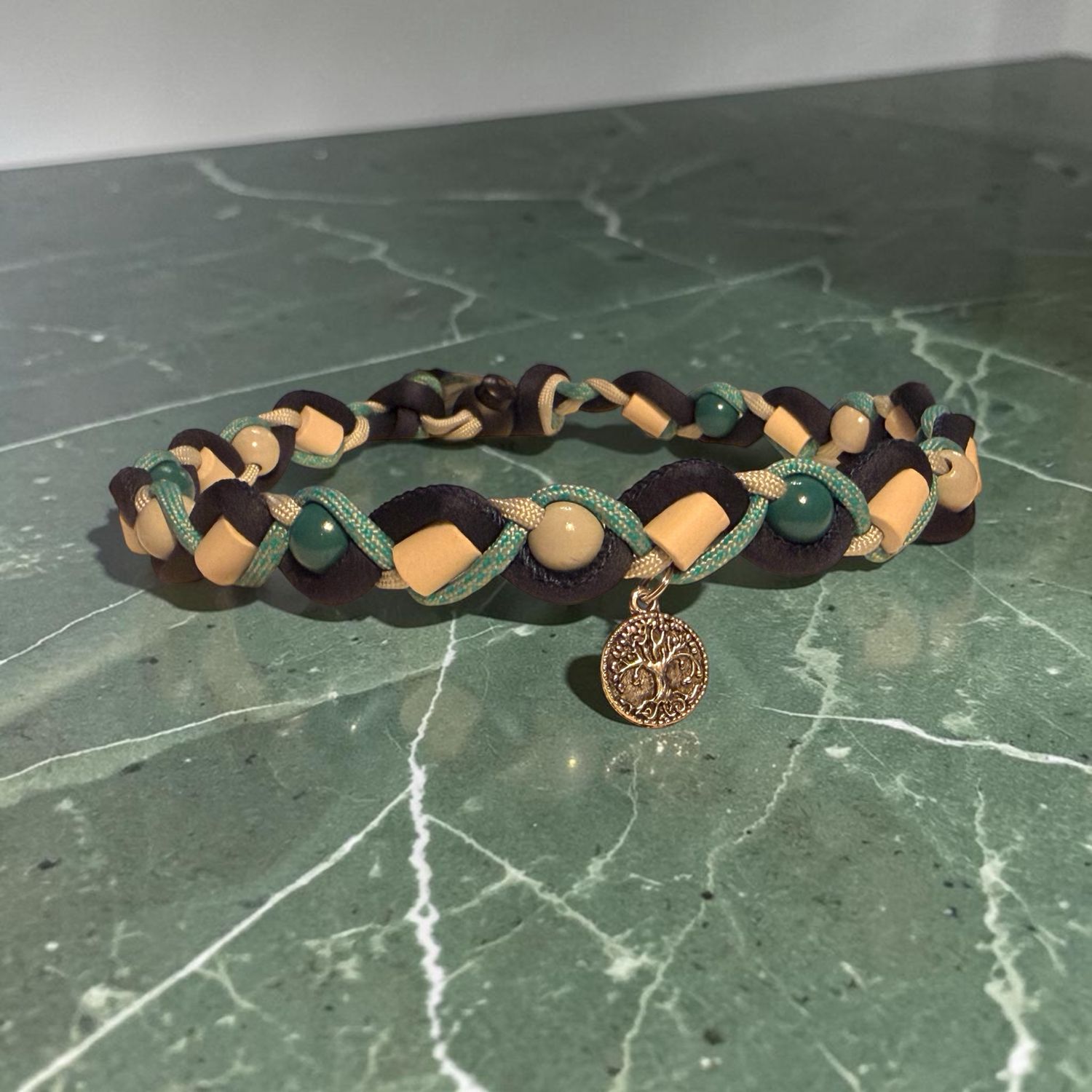 EM- Keramikkette gegen Zecken für einen Halsumfang von ca. 36-50cm