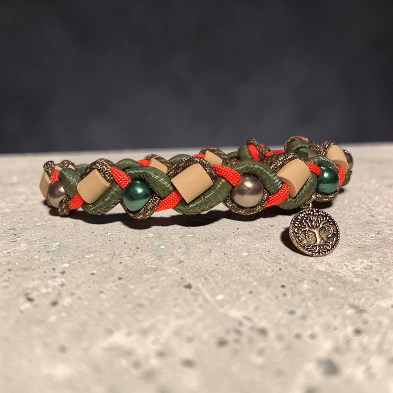 EM- Keramikkette gegen Zecken für einen Halsumfang von ca. 32-42cm