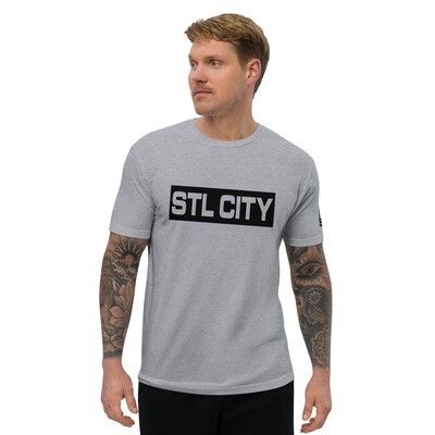 STL CITY Grey Short Sleeve T-shirt