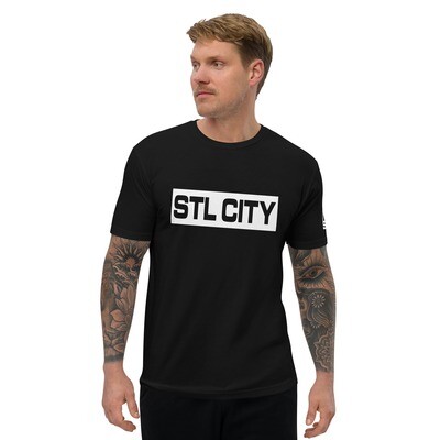 STL CITY Black Short Sleeve T-shirt
