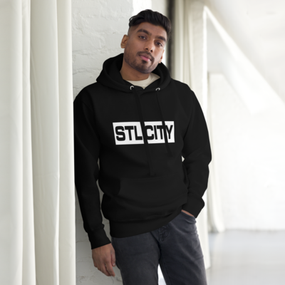 STL CITY Black Unisex Hoodie