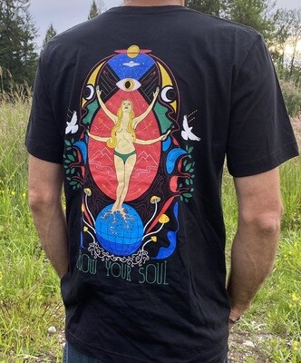 Hoku Graphic T-Shirt - Black/Color
