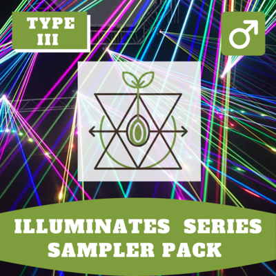**Illuminatus Series Sampler Pack - You Pick 3 Strains - 10 Seeds Each**