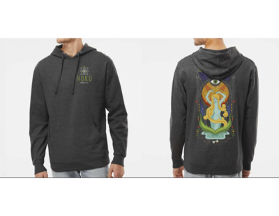 - Hoku Hoody "Grow Your Soul 2" - Charcoal
