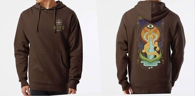 - Hoku Hoody "Grow Your Soul 2" - Brown