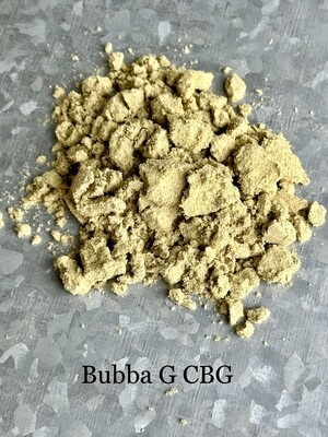 Bubba G CBG (Type IV) Kief - 4 grams