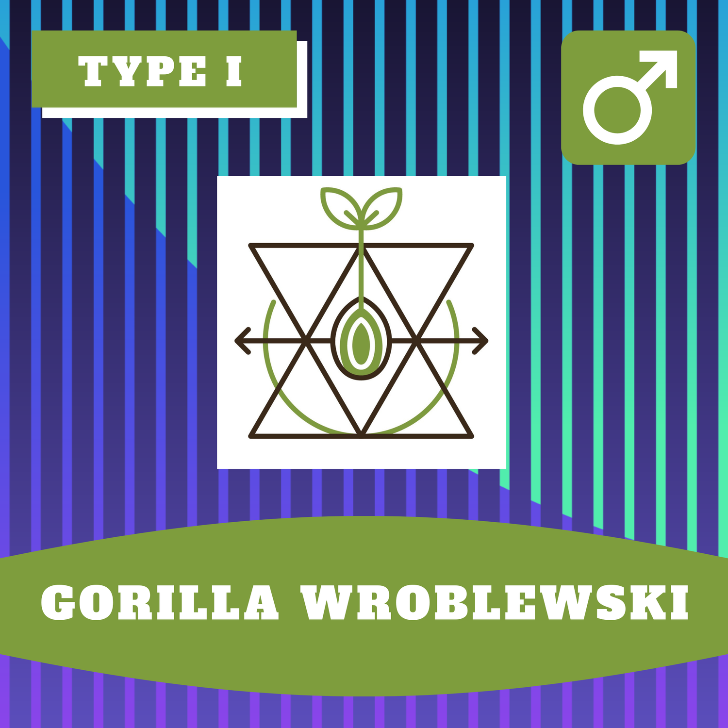 Gorilla Wroblewski - 20 (R) Seeds Gorilla Wroblewski - 20 (R) Seeds