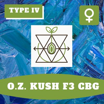 * O.Z. Kush F3 CBG * - 15 (F) SEEDS