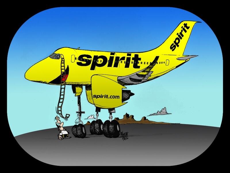 A320neo -  11&quot; x 17&quot; Aviation Caricature Limited Edition Signed Color Prints - $50