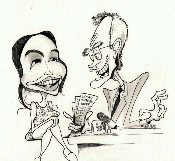 Michael Hopkins Caricatures