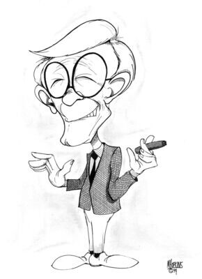 George Burns -  Limited Edition  Giclée Prints from $75 to $100