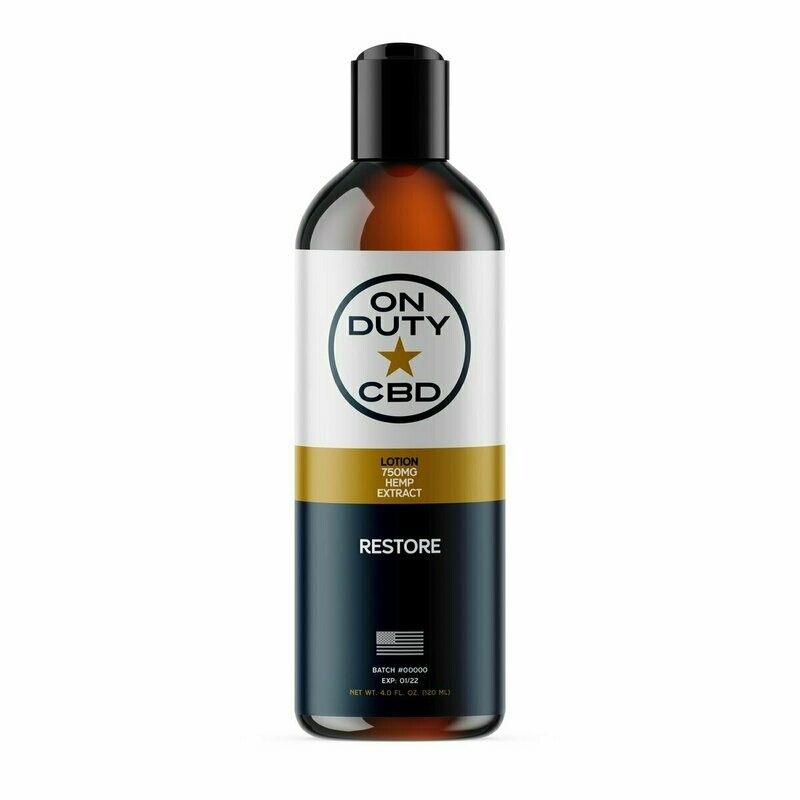 750MG CBD Restore Lotion