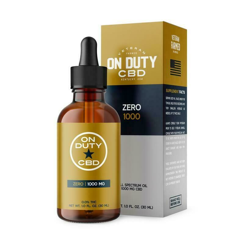 1000MG THC Free Oil