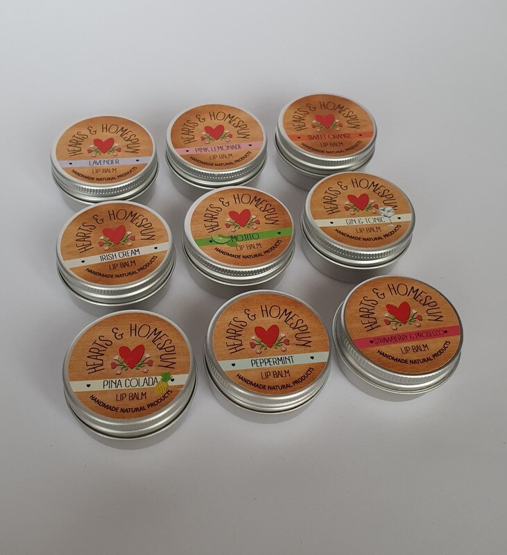 Lip Balms By Hearts and Homespun - Various Scents