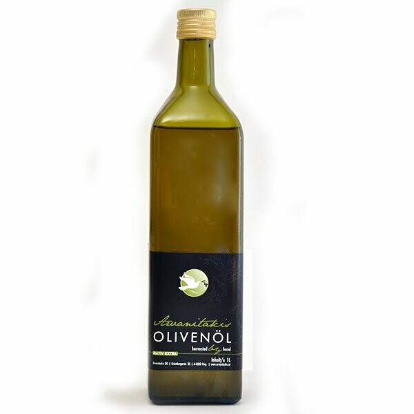 Olivenöl ungefilter "Arvanitakis" 1L-Flasche