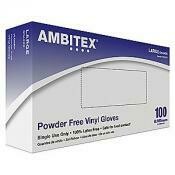 Ambitex Powder Free Vinyl Gloves V5201 Series - NonSterile