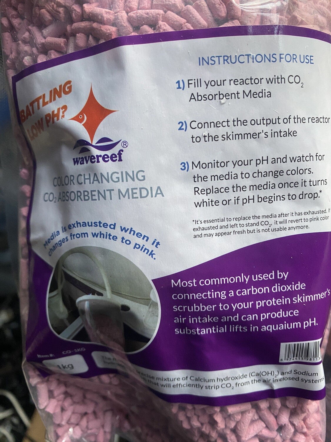 Wavereef CO2 Scrubbing Media - 1Kg