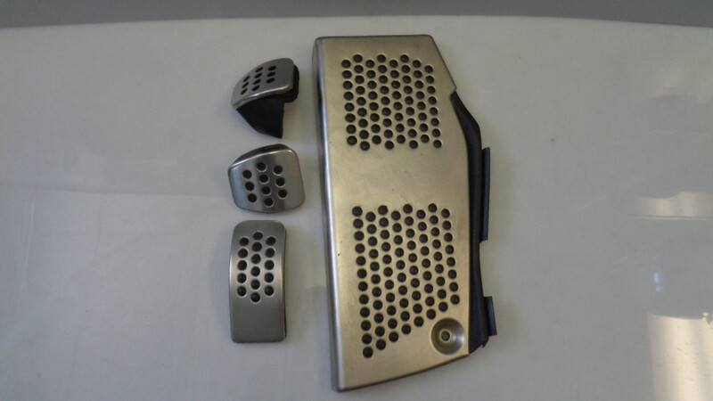 Perforated Pedals - Clutch, Gas, Break, Dead Pedal