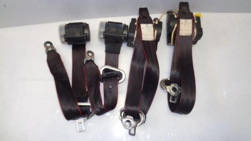 Seat Belt - Red stitch
