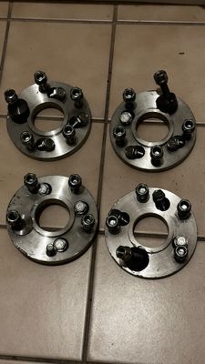 MK1, MK2, MK3 Adapters 4x100 to 5x114.3  Set of four.