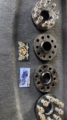 5x100 &amp; 5/112 15mm spacers with hardware