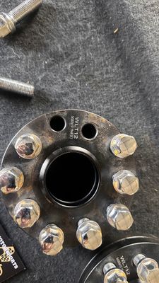 5x100 & 5/112 15mm spacers with hardware