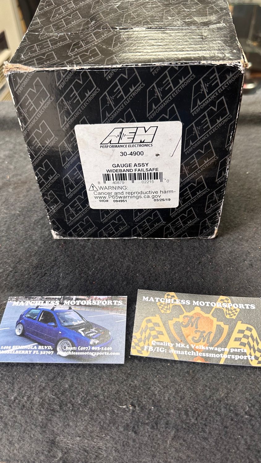 AEM Gauge Assembly Wideband Failsafe