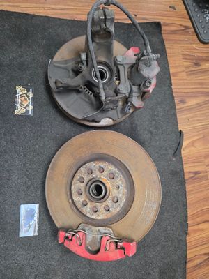 2003 20th Anniversary GTI/GLI front brake kit
