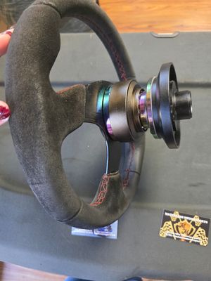 MK4 quick release steering wheel