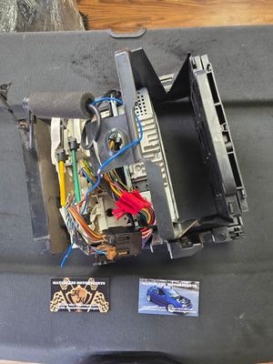 MK4 radio cage with cup holder and pioneer radio