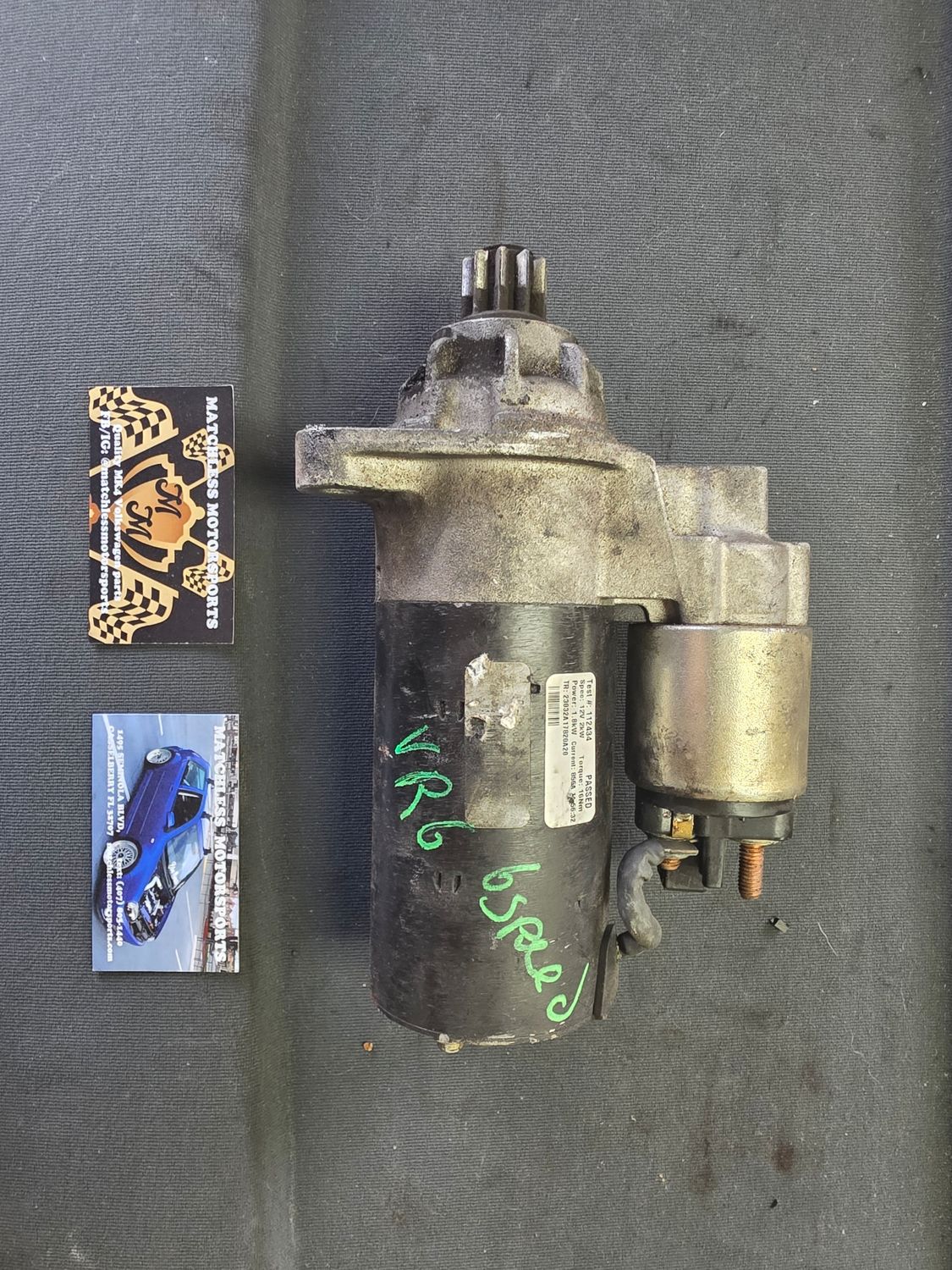 MK4 VR6 6 speed starter MK4 VR6 6 speed starter