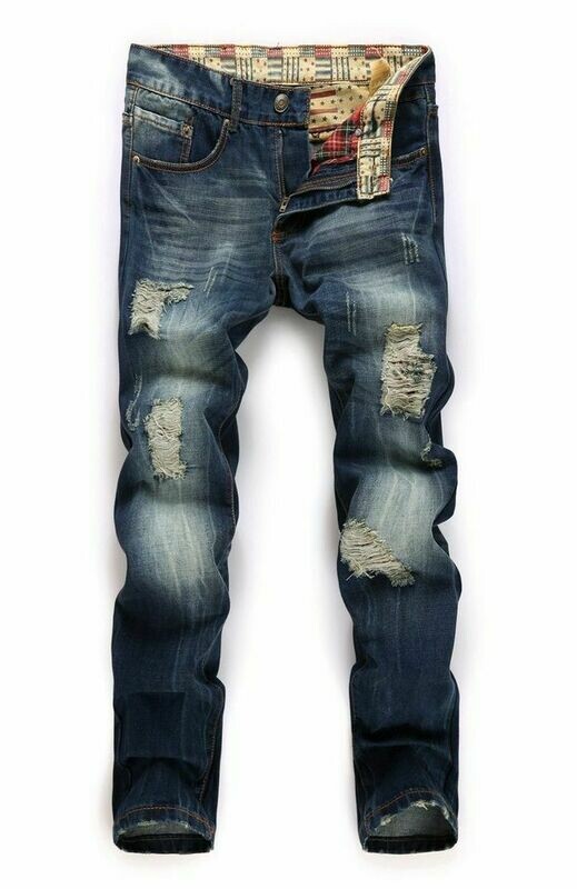 Mens Ripped Jeans
