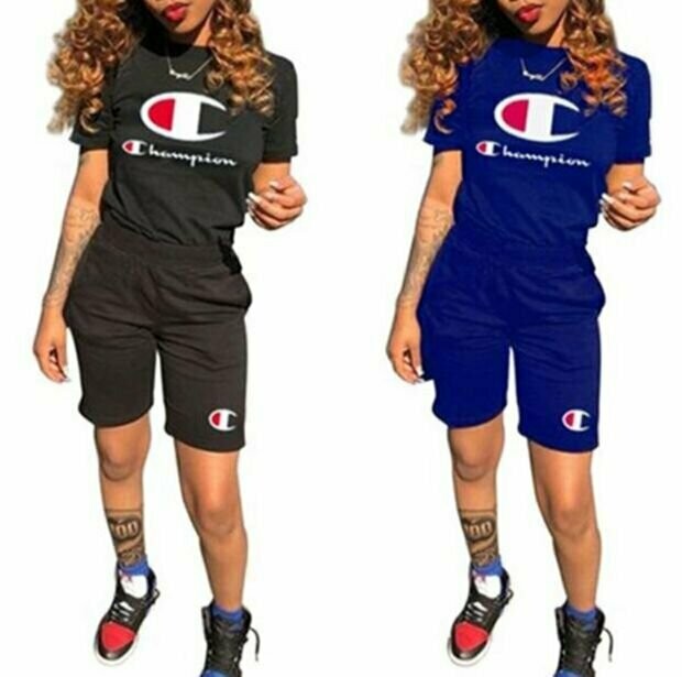 Brand 2pc Top/Shorts