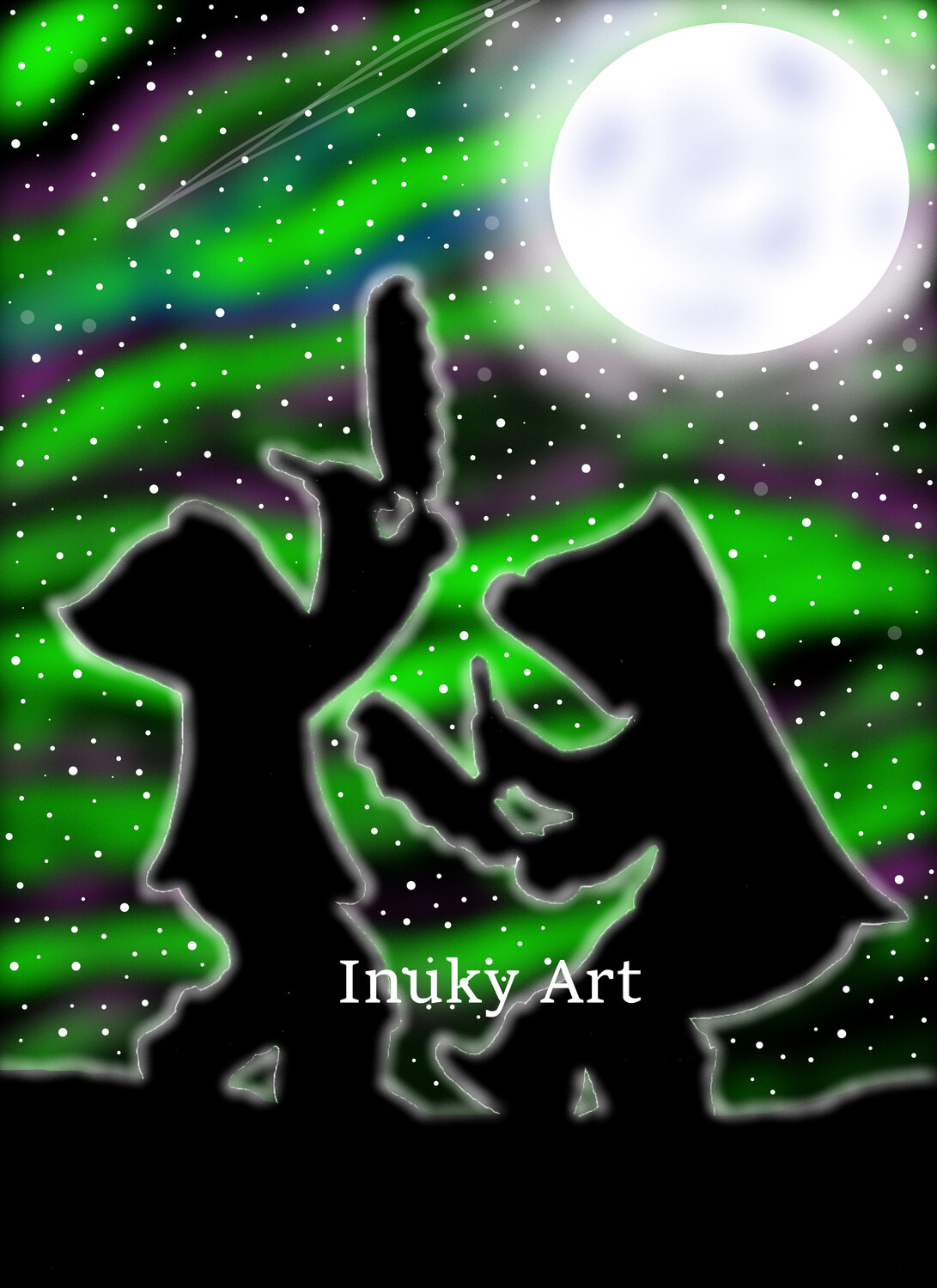 Drumming to the Wolf Moon