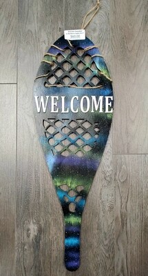 Snowshoe personalized sign