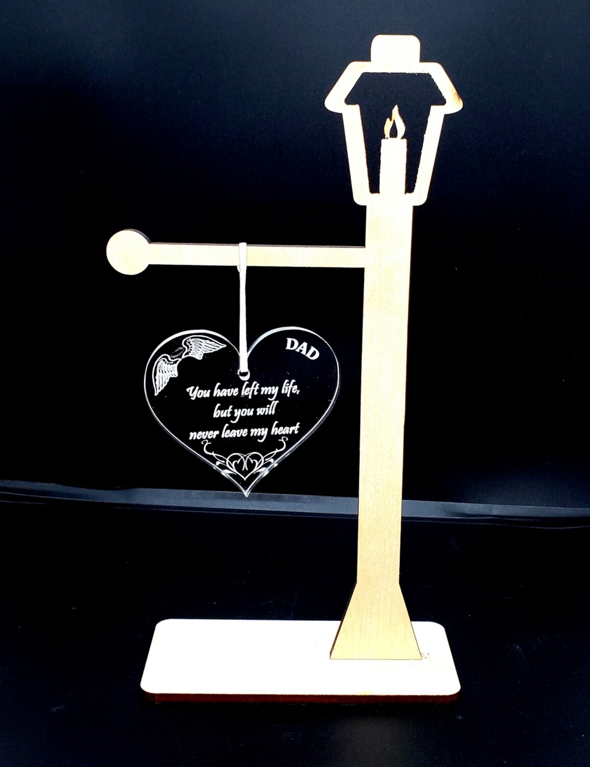 You Have Left My Life But You Will Never Leave My Heart ornament