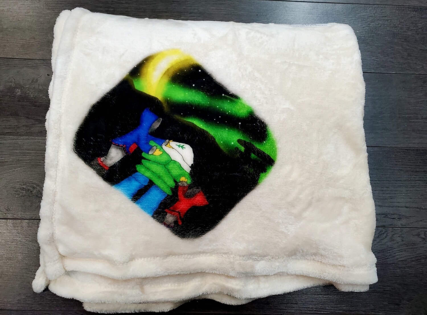 Building a Labrador Inuksuk throw