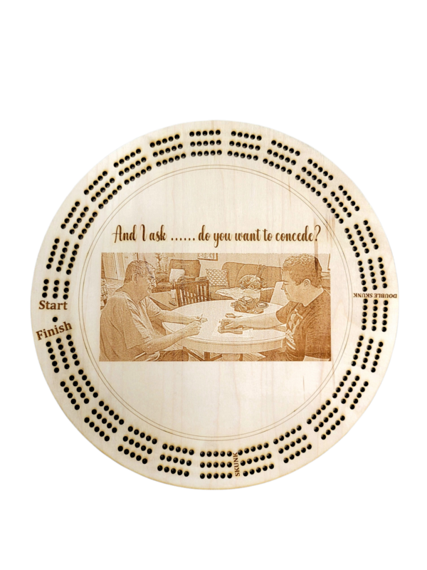 Custom Photo Crib Board
