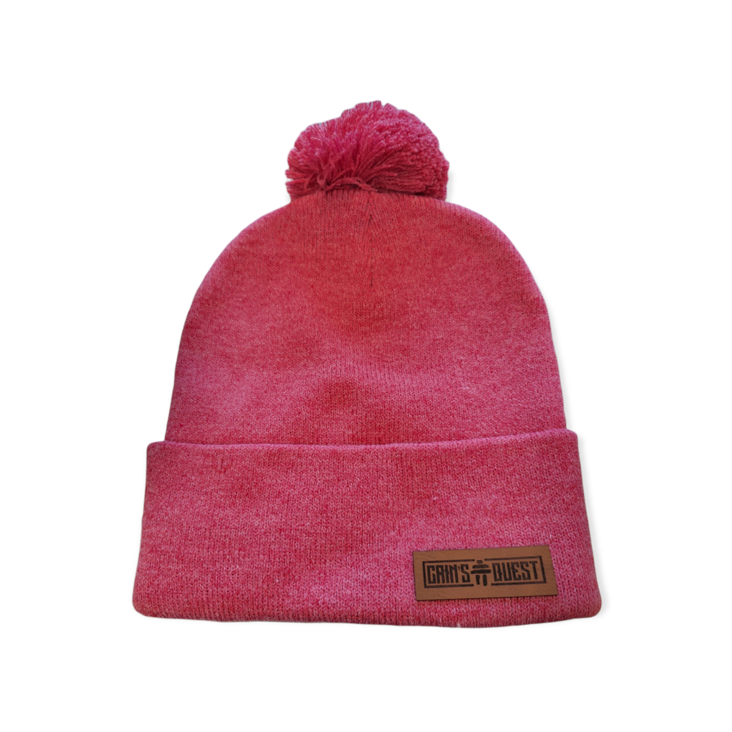 Cain's Quest toque with brim and tassel