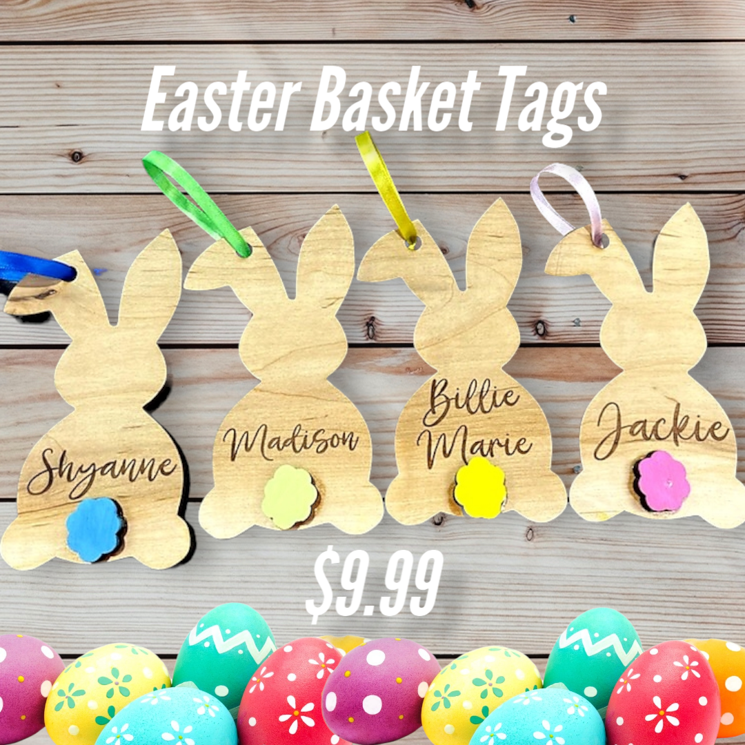 Easter Basket Name Tag