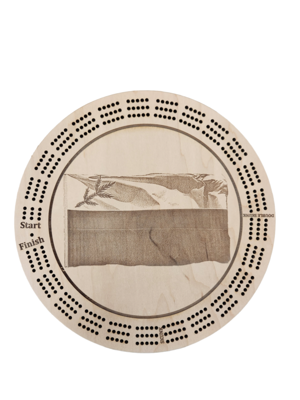 Custom 10&quot; Round Crib Board